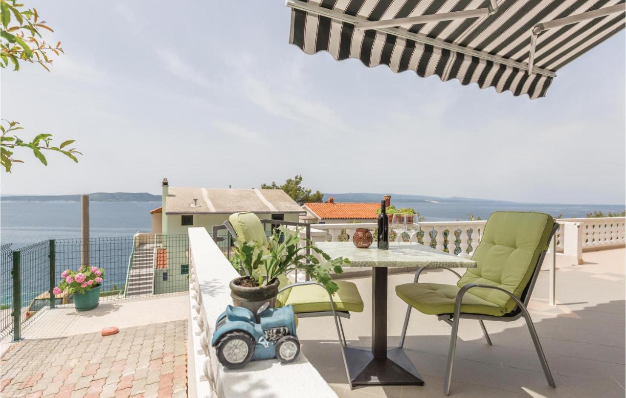 Lovely Apartment In Brela With House Sea View Exterior foto